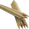 100 Pack 1.8m (6ft) x 60mm Diam Pressure Treated Round Fence Post Stakes