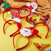 Pack of 12 Christmas Headbands with Assorted Design for Christmas Party Supplies and Party Favors (One Size Fits All)