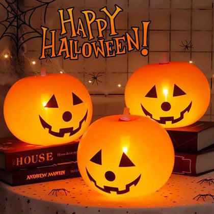 5PCS Halloween Decoration Inflatable Pumpkin with LED Lights Party Light Gard