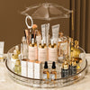 Rotating Makeup Organiser Large 360 Cosmetic Storage Box Perfume Display Stand