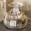 Rotating Makeup Organiser Large 360 Cosmetic Storage Box Perfume Display Stand