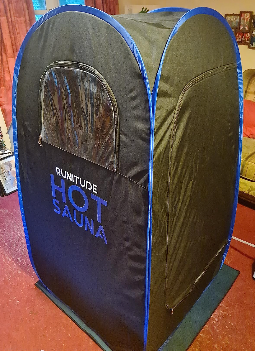 Brand New Portable Saunas Steam Tent | Full Size Home Personal Sauna Steam Detox Room | Infrared Touchscreen 1000W 2.6 Litre Generator | Including Chair & 2X Protective Floor Mats