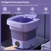 Portable Washing Machine Mini Washer Foldable Washer and Spin Dryer Small Travel