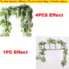 2x7FT Artificial Wisteria Vine Garland Plants Flowers Arts For Ceremony Home Wedding De