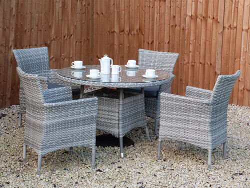 RATTAN GARDEN FURNITURE SET SOFA CHAIRS TABLE CONSERVATORY OUTDOOR PATIO