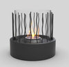 Bio Ethanol Fire Pit Tabletop Fireplace Garden Burner Heater In & Outdoor Round