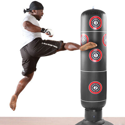 Heavy Duty Free Standing Boxing Punch Bag Kick Art UFC Training