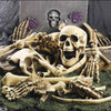 28x Halloween Scattered Bones Scary Skull Decoration Skeleton Party Decor Props