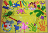 KIDS CRAFT MAT NO MESS PAINTING PLAY FLOOR TABLE COVER PROTECTOR ART BABY FEED