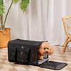 PET Airline Approved Soft-Sided Pet Travel Carrier for Dogs and Cats (Large, Black)