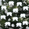 5x White Angel Wings Christmas Feather Baubles XMAS Tree Hanging Ornament Decor