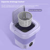 Portable Washing Machine Mini Washer Foldable Washer and Spin Dryer Small Travel