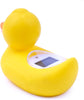 Digi Duckling Digital Water LCD Thermometer and Baby Bath Time Toy, yellow