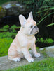 French Bulldog Garden Ornament Home Decor Animal Sculpture indoor outdoor 33cm