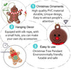 Gingerbread Man Ornaments Christmas Tree Hanging Pendant Xmas Decoration 12 pcs