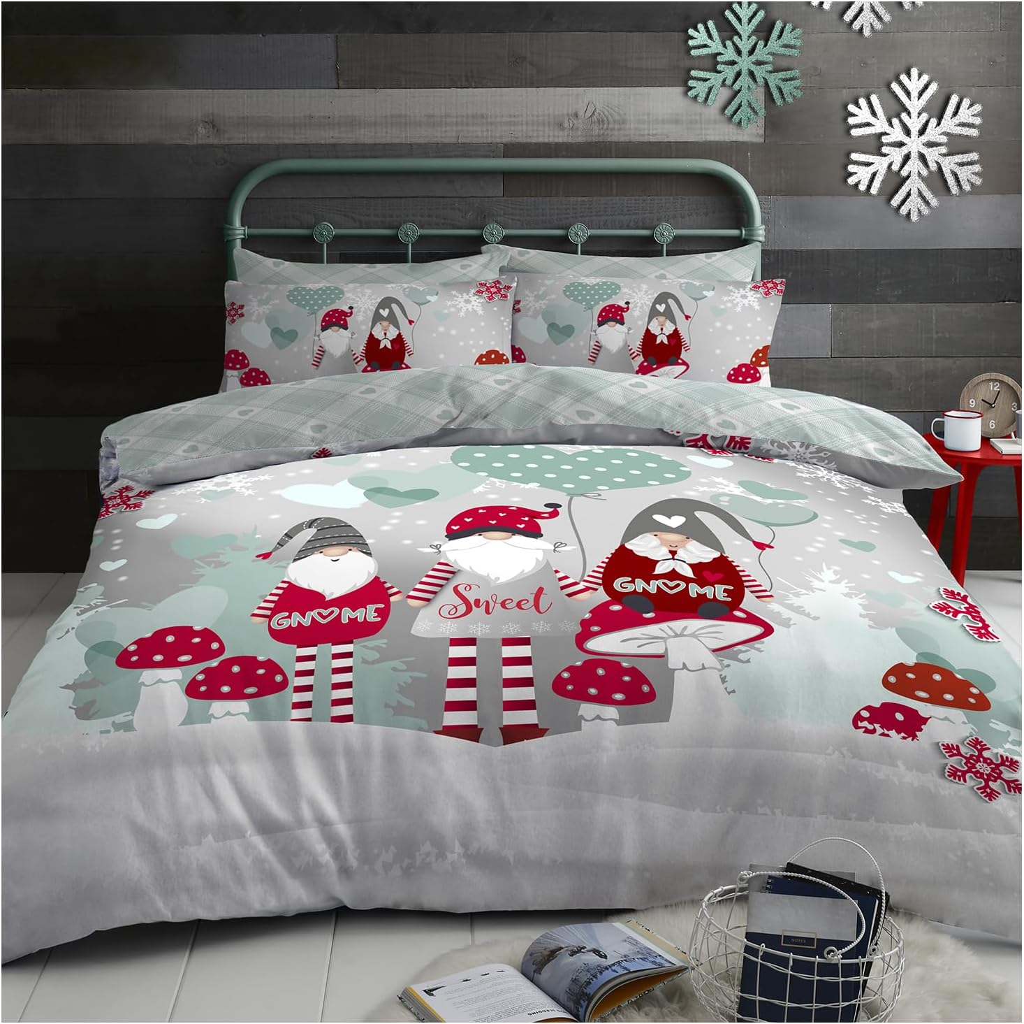 Xmas Duvet Covers - Christmas Bedding Sets Double - Best Gift