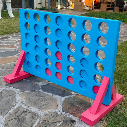 Large Giant 4 In A Row Garden Connect 4 Four Game Kids Outdoor Family Set