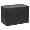 190 Litre Compact Plastic Outdoor Balcony Patio Garden Storage Box Chest Crate