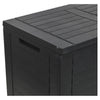 190 Litre Compact Plastic Outdoor Balcony Patio Garden Storage Box Chest Crate