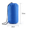 SINGLE SLEEPING BAGS CAMPING RECTANGULAR ENVELOPE ZIP UP KIDS ADULT