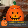 4' Inflatable Halloween Pumpkin Outdoor Decoration Waterproof LED Lights