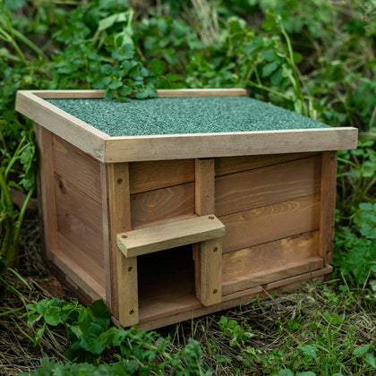 Woodside Hedgehog House & Hibernation Shelter, Predator Proof Outdoor Habitat