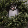 40cm Plain Green Canadian Pine Artificial Christmas Wreath