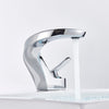 Modern Bathroom Basin Sink Mixer Taps Waterfall Single Lever Monobloc Tap Chrome