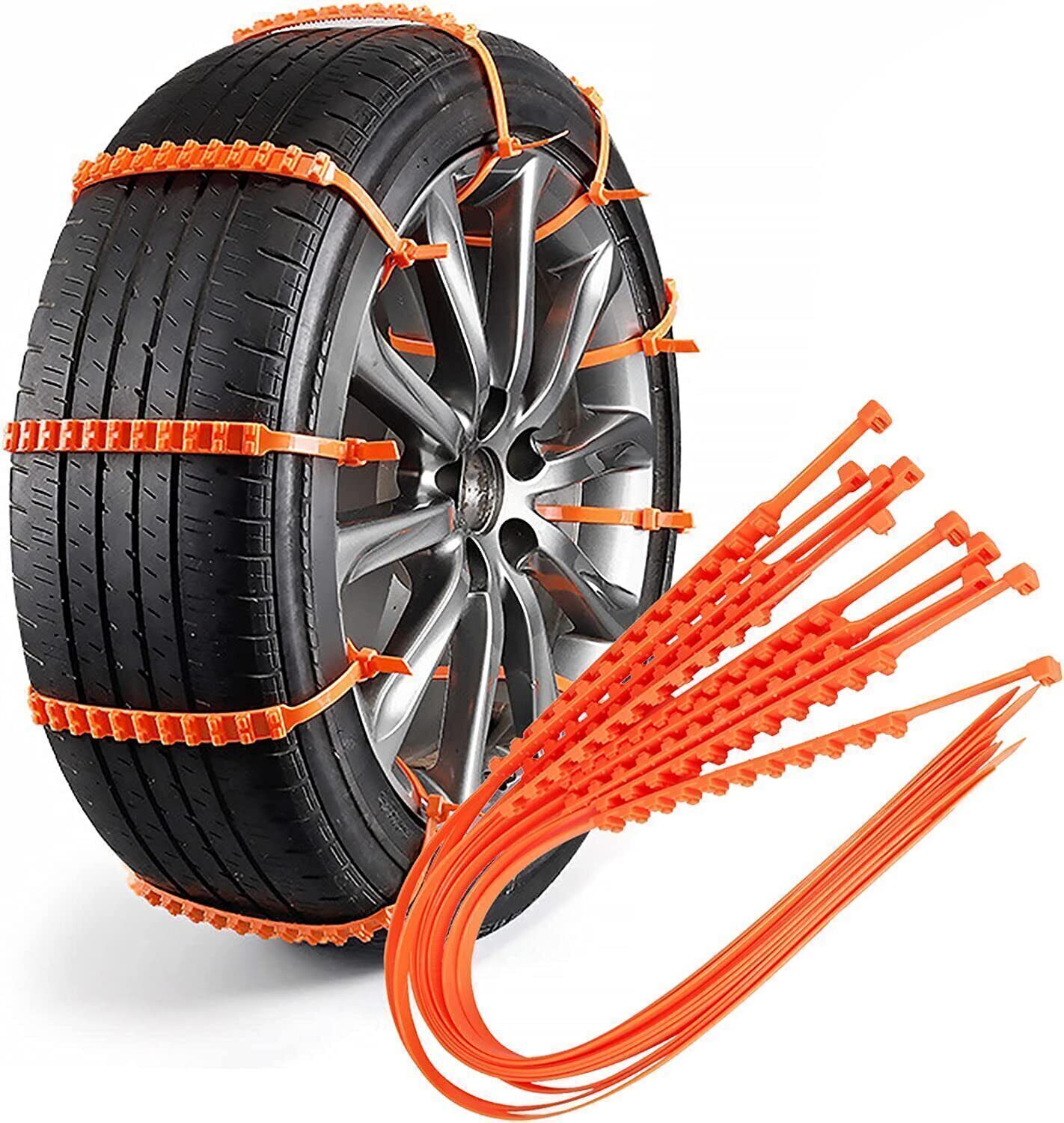 20X Wheel Tire Snow Anti-skid Chains for Car Truck SUV Emergency Universal UK