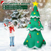 7FT Inflatable Christmas Tree LED Lights Blow up Outdoor Yard Party Decoration