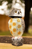 Garden Pest Control Deterrent Swivel Head Owl Decoy Wind Action Repeller Scarer