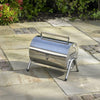 Portable BBQ Barrel Garden Outdoor Grill Brazier Camping Griddle Barbeque Fold