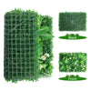 Artificial Plant Wall Mat Fence Greenery Panel Decor Foliage Hedge Grass 60x40cm Pack of 2