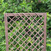 Pack of 3 Willow Trellis Framed Panel (120 x 45 Centimeter)