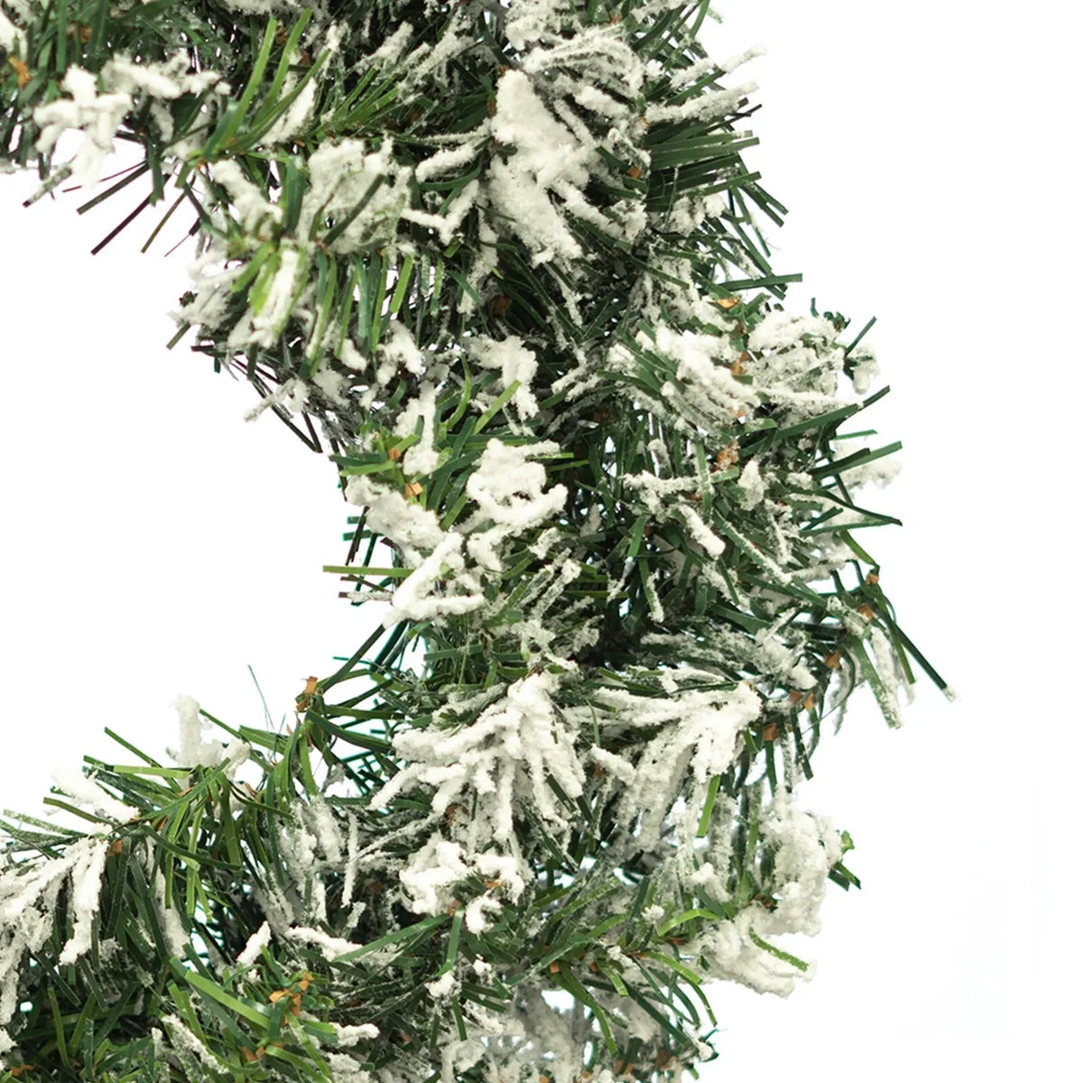 50cm Artificial Christmas Wreath Pine Green Decorative Hanging Xmas Door Garland