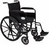 Stylish Black Sport Self - Propelled Lightweight Folding Wheelchair - 18"/20" Seat Width (Fast Delivery!)