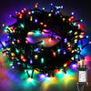 20m 200 LED Christmas Tree Lights, 8 Modes Outdoor Fairy Lights Plug in, Waterproof Outdoor String Lights Mains Powered for Christmas Decoration