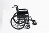 Stylish Black Sport Self - Propelled Lightweight Folding Wheelchair - 18"/20" Seat Width (Fast Delivery!)