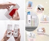 Automatic Toothpaste Dispenser with Wall Mounted and 5 Toothbrush Holder, Toothpaste Squeezing 5 Toothbrush Organizer Slots