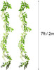 2x7FT Artificial Wisteria Vine Garland Plants Flowers Arts For Ceremony Home Wedding De