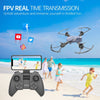 SNAPTAIN A10 Mini Foldable Drone with HD Camera FPV WiFi RC Quadcopter