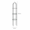 Obelisk Metal Garden Climbing Plant 1.9m Flowers Steel Frame