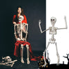 170CM Skeleton Full Size Poseable Human Halloween Party Prop Haunted House Decor