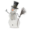 Outdoor Christmas Snowman LED Santa Decoration Snow Acrylic Garden lights 80cm