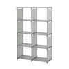 Modern 5 Tier Book Shelves Storage Display Bookcase Box Cabinet Rack Units Shelf