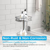 Non Rust Bathroom Corner Shelf Telescopic Storage 2 Layer Shower Caddy Organiser