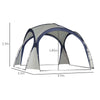 Dome Event Shelter Gazebo Waterproof Party Tent For Outdoor Garden Camping