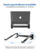 Laptop Stand, Aluminium Portable Removable Laptop Riser, Ventilated