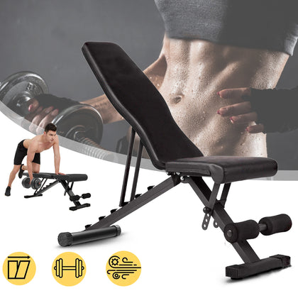 Multifunctional Muscle Bench Folding Abdominal Workout Bench Adjustable Weight Bench Gym Home Sport Fitness Equipment