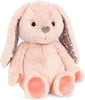 Softies by Battat BX1825EZ Happy Hues Butterscotch Soft & Cuddly Plush Bunny-Huggable Stuffed Animal Rabbit for Babies